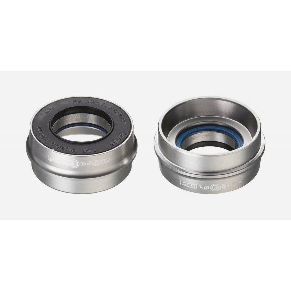 FSA Energy Gossamer Road Cranks MegaExo Adapter for BB30 bike frames, close-up of bike component.