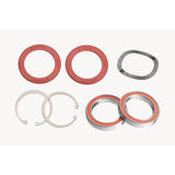 FSA BB30 Road Ceramic Bottom Bracket with bearings and installation accessories for high-performance bicycle components.