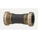FSA BB-6000 Gossamer MegaExo bottom bracket with 68mm shell and double O-ring seal, showing metal components and sealing features.