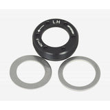 FSA self-extracting cap for MegaExo crank bolts with left-hand thread, component replacement for bicycle cranksets.