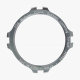 FSA Modular Crank Lock Ring for secure bike crankset installation, shown close-up of component on a bicycle crankset.