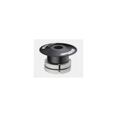 FSA Compressor Headset Stem Cap in black, for Ø21.0-26.2mm and 1.1/8" steerer tubes, bike components accessory