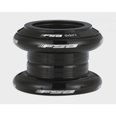 FSA TH-857 black 1-1/8" threadless headset for bikes, showing the durable steering component with visible branding and assembly parts.