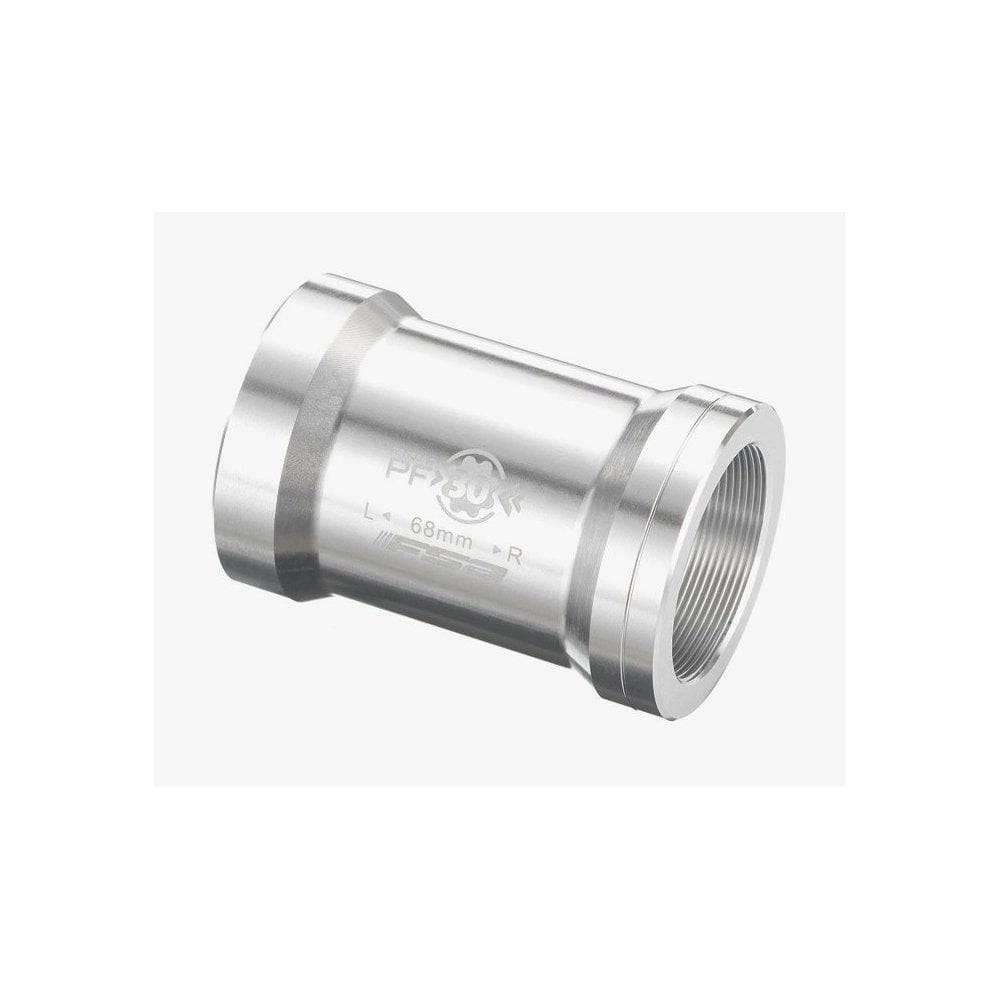 FSA PF30 English adapter bottom bracket for threaded frames, 46mm ID, 73mm width, used in bicycle components.