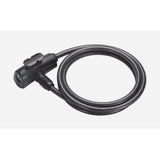 BBB BBL-61 QuickSafe coiled bike cable lock with 2 keys, 8x1500mm security accessory for bicycle protection