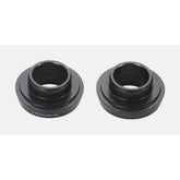 BBB BBO-16 BottomAdapt reducer for PF30 and BB30 cranks, 24mm spindle, shows a close-up of the bike crankset component.