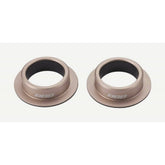 BBB BBO-17 BottomAdapt reducer for 24mm axle to 386Evo bottom bracket shell, shown installed on bike component.