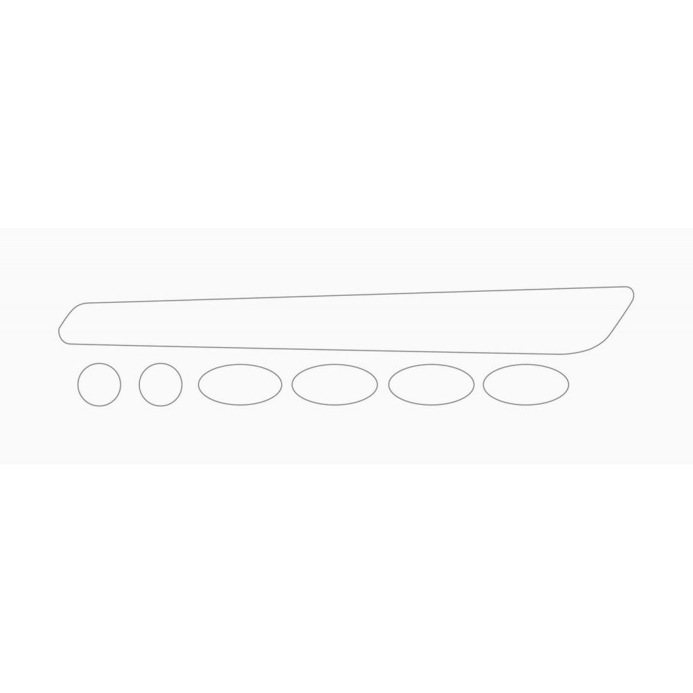 BBB BBP-50 Bikeskin clear frame protectors for bikes, showing scratch and weather-resistant transparent protection accessories.