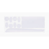 BBB BBP-57 ClearSkin frame protector, transparent bike frame scratch guard pads on a bicycle frame, accessory for bike protection.