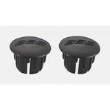 BBB BHT-91S road bike handlebar end caps set of 2, securing bar tape on bicycle handlebars, durable bike components.