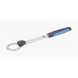 BBB BTL-120 BracketGrip FSA MegaEvo bottom bracket tool with Kraton handle, shown in a workshop setting