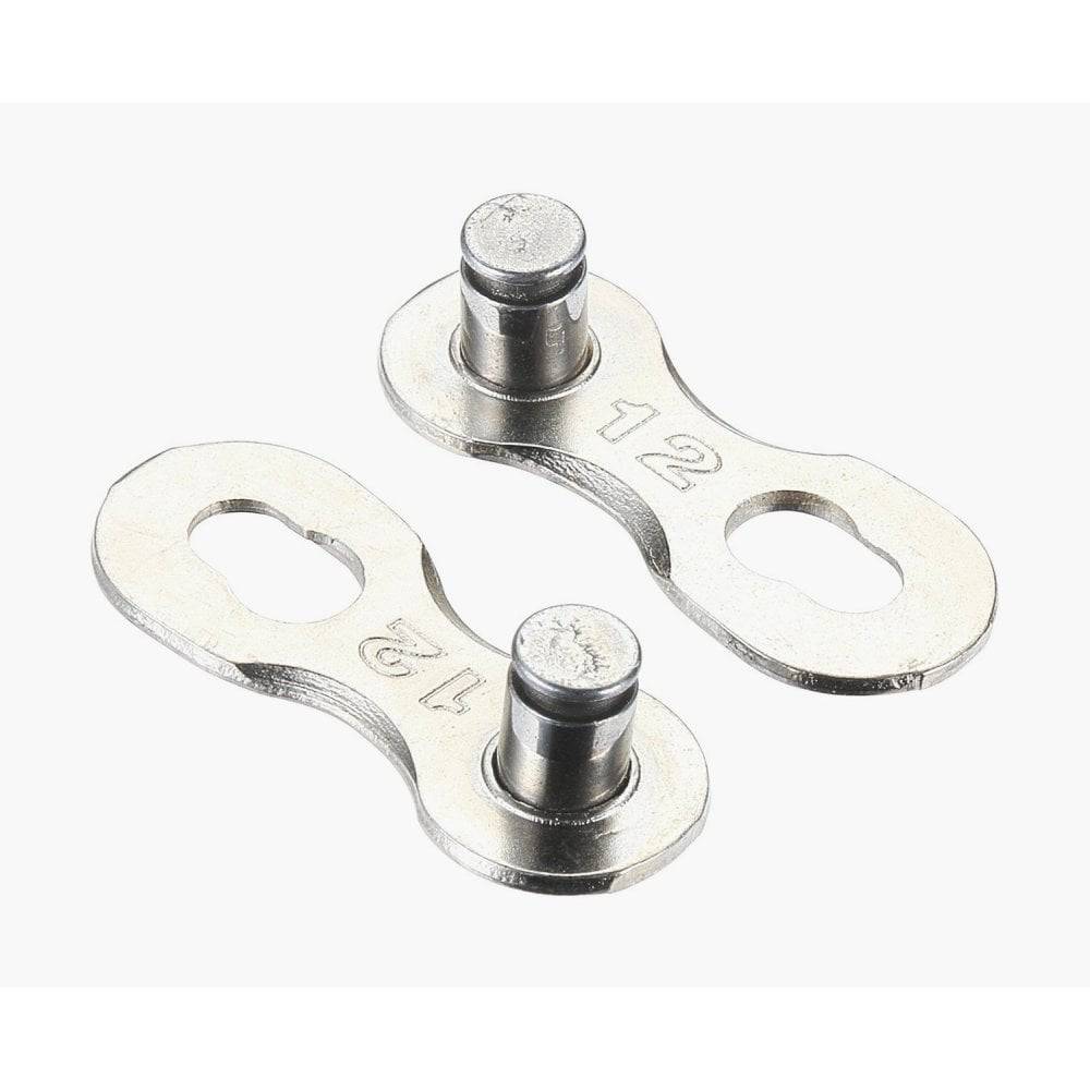 BBB BCH-12S SmartLink 12-speed chain closing link for smooth shifting on bike components, showing the metal link and branding.