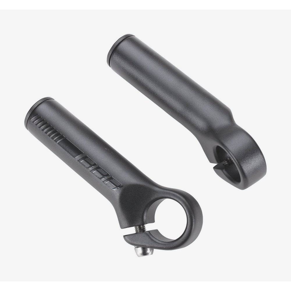 BBB BBE-01 TrailMonkey black bar ends for cycling handlebars, enhancing grip and control during mountain biking.