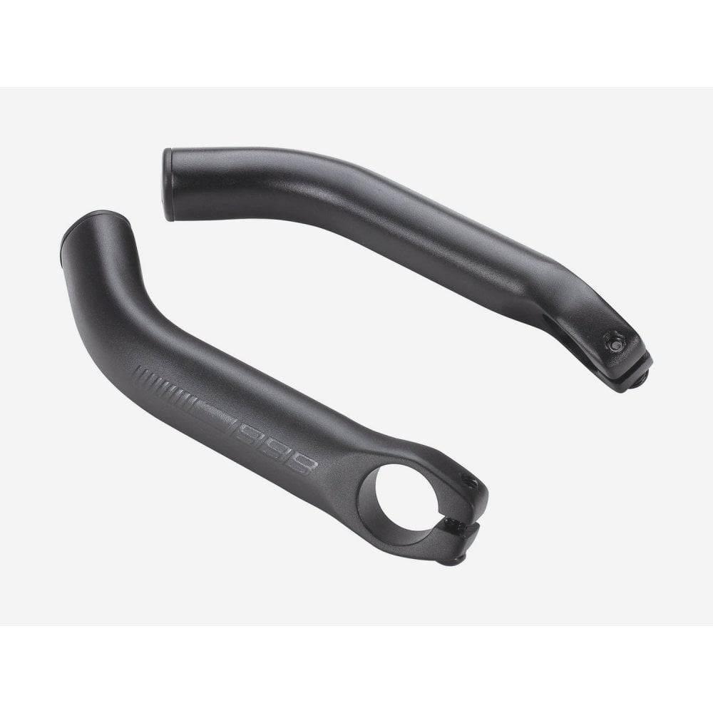 BBB BBE-18 curved aluminium bar ends for ergonomic handlebar grip and control on bicycle components