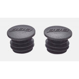 BBB BBE-50 Plug&Play Bar End Caps on motorcycle handlebar, providing universal protection and grip enhancement.