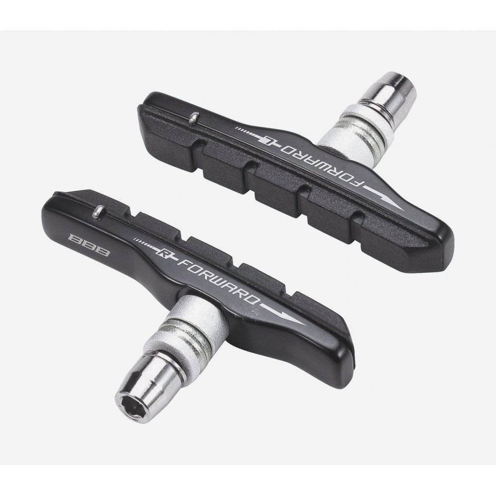 BBB BBS-05 VeeStop V-Brake pads for Shimano V-brakes, showing two pairs of replacement brake pads on a white background.