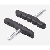 BBB BBS-07 CantiStop 72mm brake pads for cantilever brakes, two pairs of cycling brake components with rubber pads and mounting hardware.
