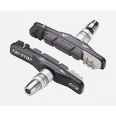 BBB BBS-14T TriStop V-Brake Pads for Shimano V-brakes, two pairs of durable bicycle brake pads with mounting hardware