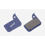 BBB BBS-38 DiscStop organic brake pads for SRAM RED hydraulic disc brakes, shown mounted on the brake caliper.