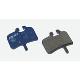 BBB BBS-45 DiscStop organic brake pads for Hayes and Promax hydraulic and mechanical disc brakes, showing the pad design and branding.
