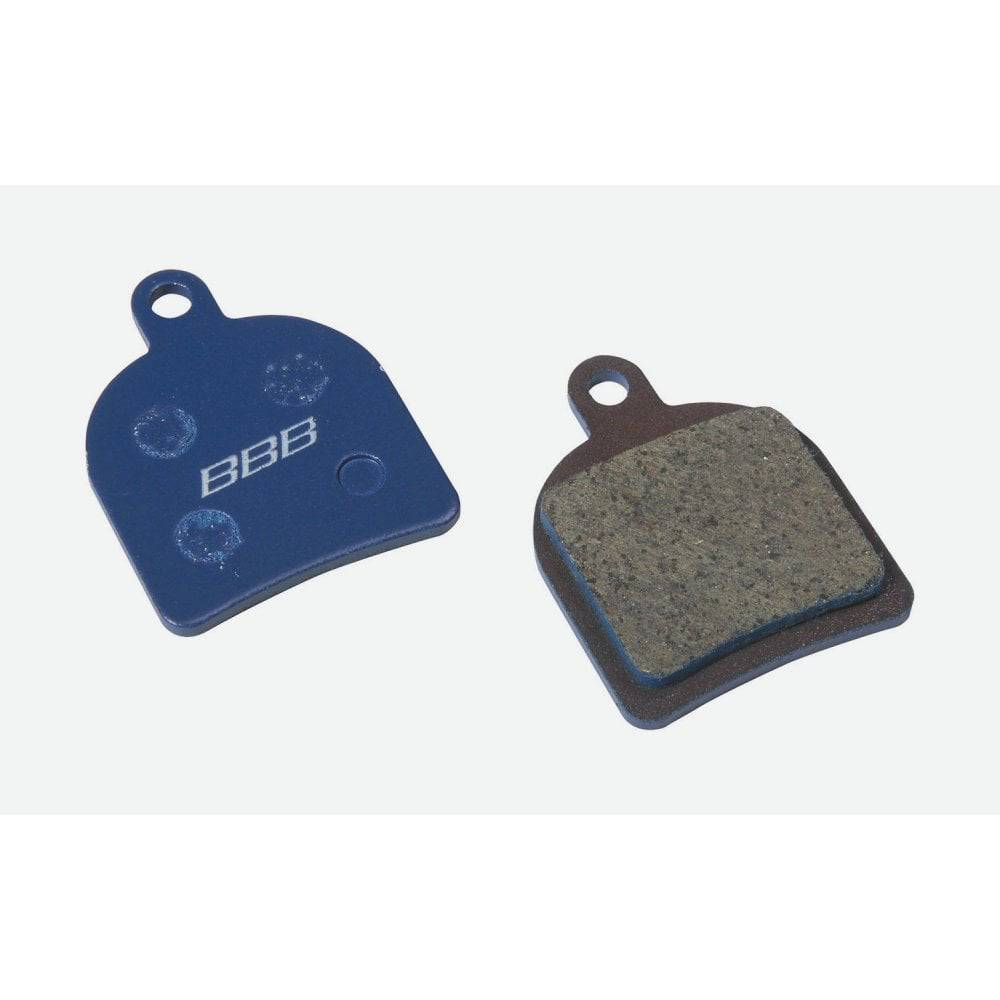 BBB BBS-64C DiscStop organic brake pads for Hope Mono Trail brakes, showcasing the black brake pad components.
