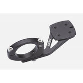 BBB BCP-88 ErgoMount universal computer bracket attached to a road bike handlebar for cycling accessories and data display.