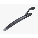 BBB BFD-13R MTBProtector rear fender with RingFix quick-release for mountain bikes, shown attached to bike frame.