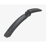 BBB GrandProtect MTB front fender in black for 27.5/29-inch bikes with TurnFix System, designed for mountain biking accessories.