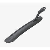 Black BBB BFD-16R GrandProtect MTB rear fender on 27.5 and 29-inch bikes, showing its durable plastic design and mounting points.
