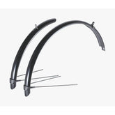 BBB BFD-40 CityGuard front and rear fenders for 20-28 inch urban and trekking bikes, designed to protect against mud and water splashes.