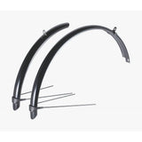BBB BFD-40 CityGuard front and rear fenders for 20-28 inch urban and trekking bikes, designed to protect against mud and water splashes.
