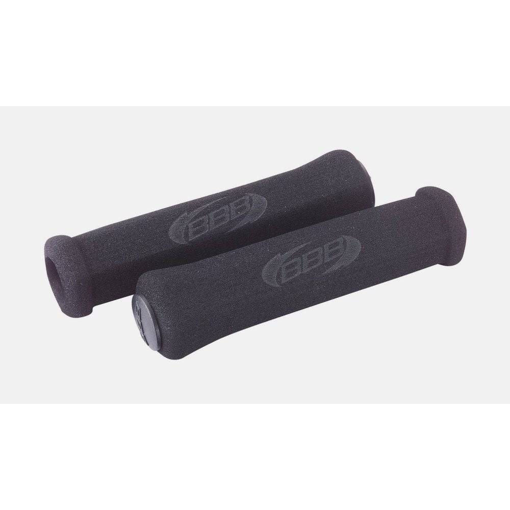 BBB BHG-28 FoamGrip bike handlebar grips with ergonomic design and shock absorption for comfortable cycling.