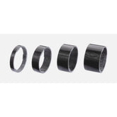 BBB BHP-35 UltraSpace carbon fiber headset spacers set with 5-20mm thickness for bike components.