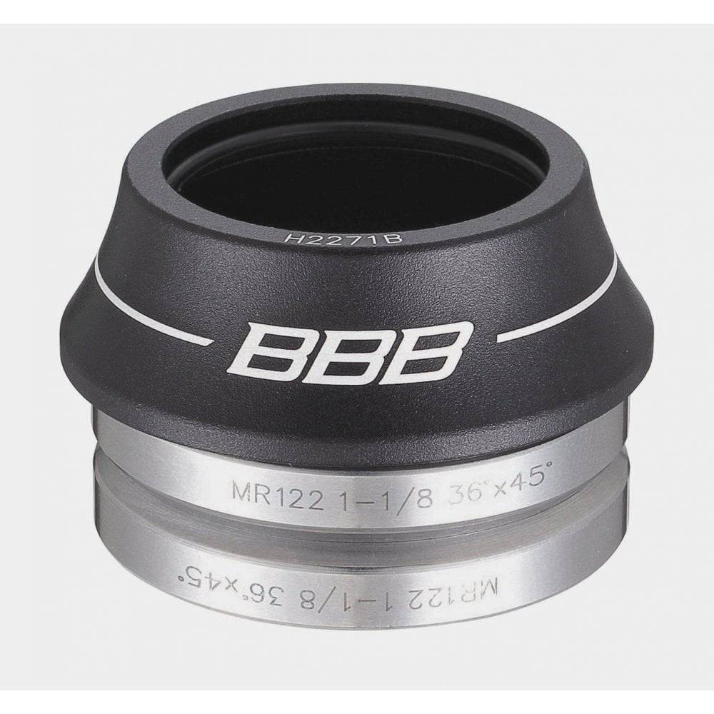 BBB BHP-41 integrated headset with 1.1/8" steerer tube, 41.0mm diameter, 15mm stack height, for bike maintenance and upgrades.