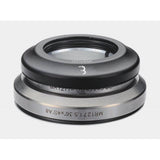 BBB BHP-46 tapered 1.1/8-1.5 headset with 8mm cap for smooth steering, bicycle component showing the headset and cap assembly.