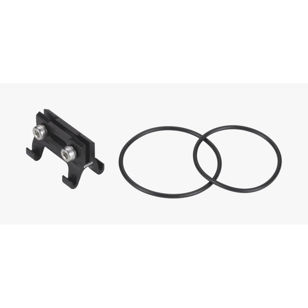 BBB BSP-96 AeroFix race number plate mount attached to aero seatpost, designed for secure race number display on bike accessories.