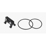 BBB BSP-96 AeroFix race number plate mount attached to aero seatpost, designed for secure race number display on bike accessories.
