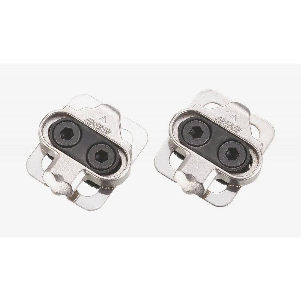 BBB BPD-01 Click&Go SPD cycling pedal cleats with 4-degree float, designed for compatible bike pedals and performance cycling.