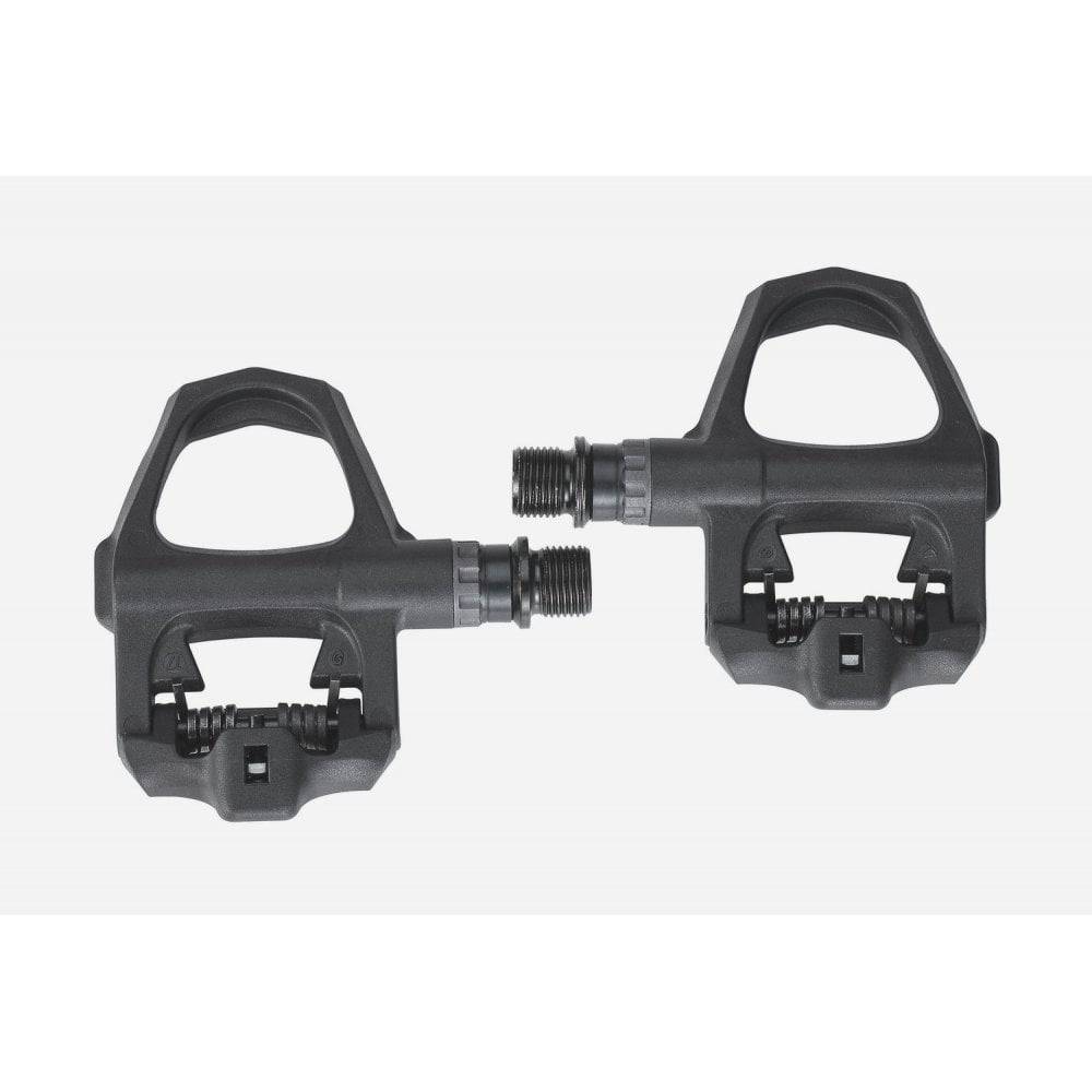 BBB BPD-51 Rebel clipless pedals in matte black with adjustable tension and included cleats for bike cycling components.