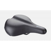 BBB BSD-102 ComfortPlus relaxed city bike saddle with Plus Channel support, 210mm wide, ergonomic design for comfortable riding.