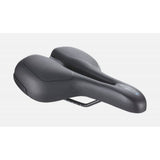 BBB BSD-112 SportPlus Ergo Bike Saddle with steel rails, unisex touring design, 185x270mm for comfortable cycling.