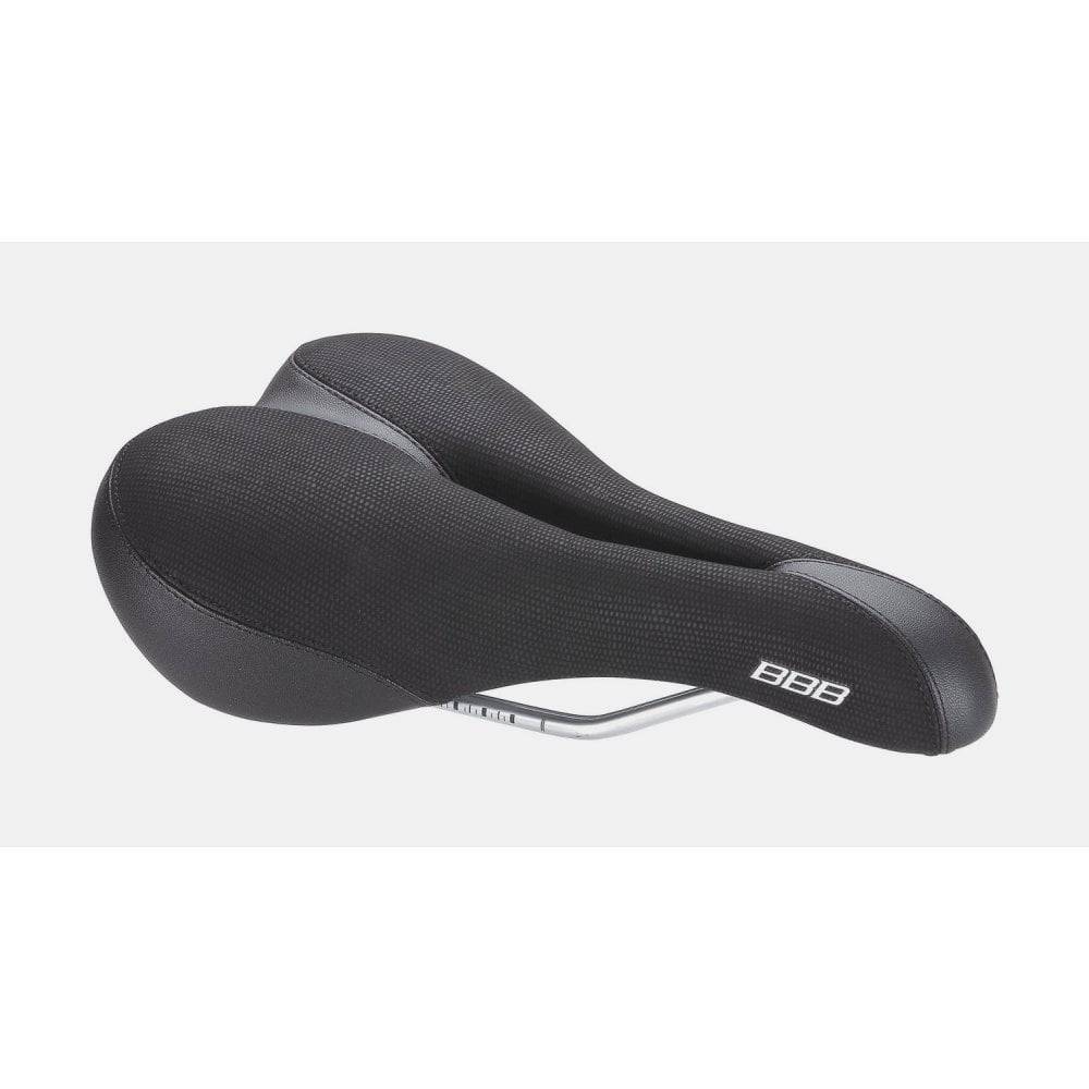 BBB BSD-12 MultiDensity men's bike saddle with ComfortLite design, suitable for road and mountain biking.