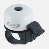BBB Horns & Bells Loud&Clear bike bell with standard clamp, featuring a vibrant, durable design for easy signaling on bikes.