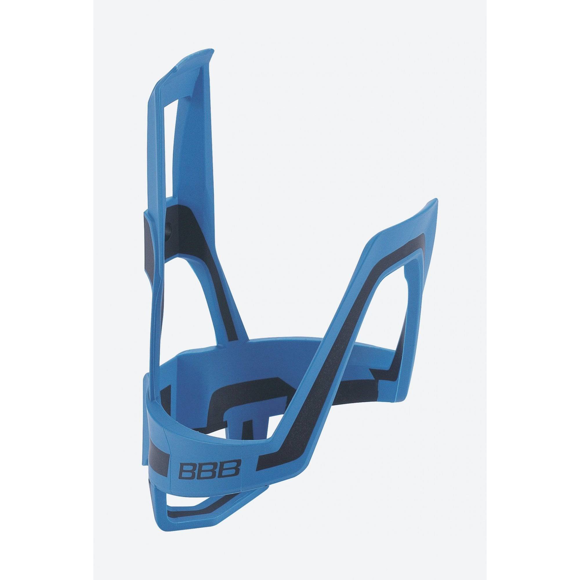 BBB DualCage Bottle Cage BBC-39 bike water bottle holder with dual access design, mounted on a bicycle frame.