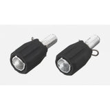 BBB derailleur barrel adjusters, 2-piece set, for precise cable tension and smooth shifting on bicycle components.
