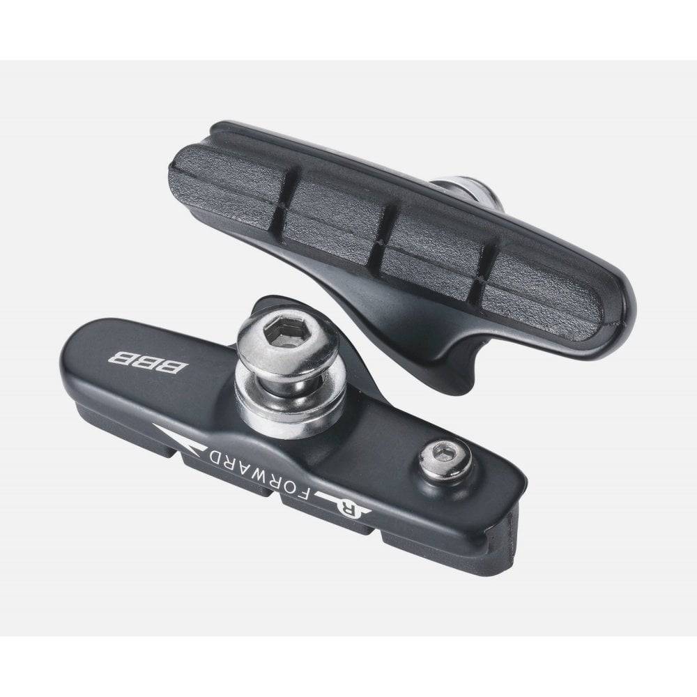 BBB Roadstop Shimano Cartridge Brake Pads for Shimano and SRAM systems, showing the black brake pad components.