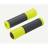 BBB Viper Grips BHG-97 mountain bike handlebar grips with matching plugs, featuring textured rubber surface for enhanced grip.