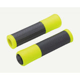 BBB Viper Grips BHG-97 mountain bike handlebar grips with matching plugs, featuring textured rubber surface for enhanced grip.