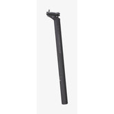 BBB Toppost BSP-15 bike seatpost with 15mm offset dual bolt clamp, shown mounted on a bicycle frame.