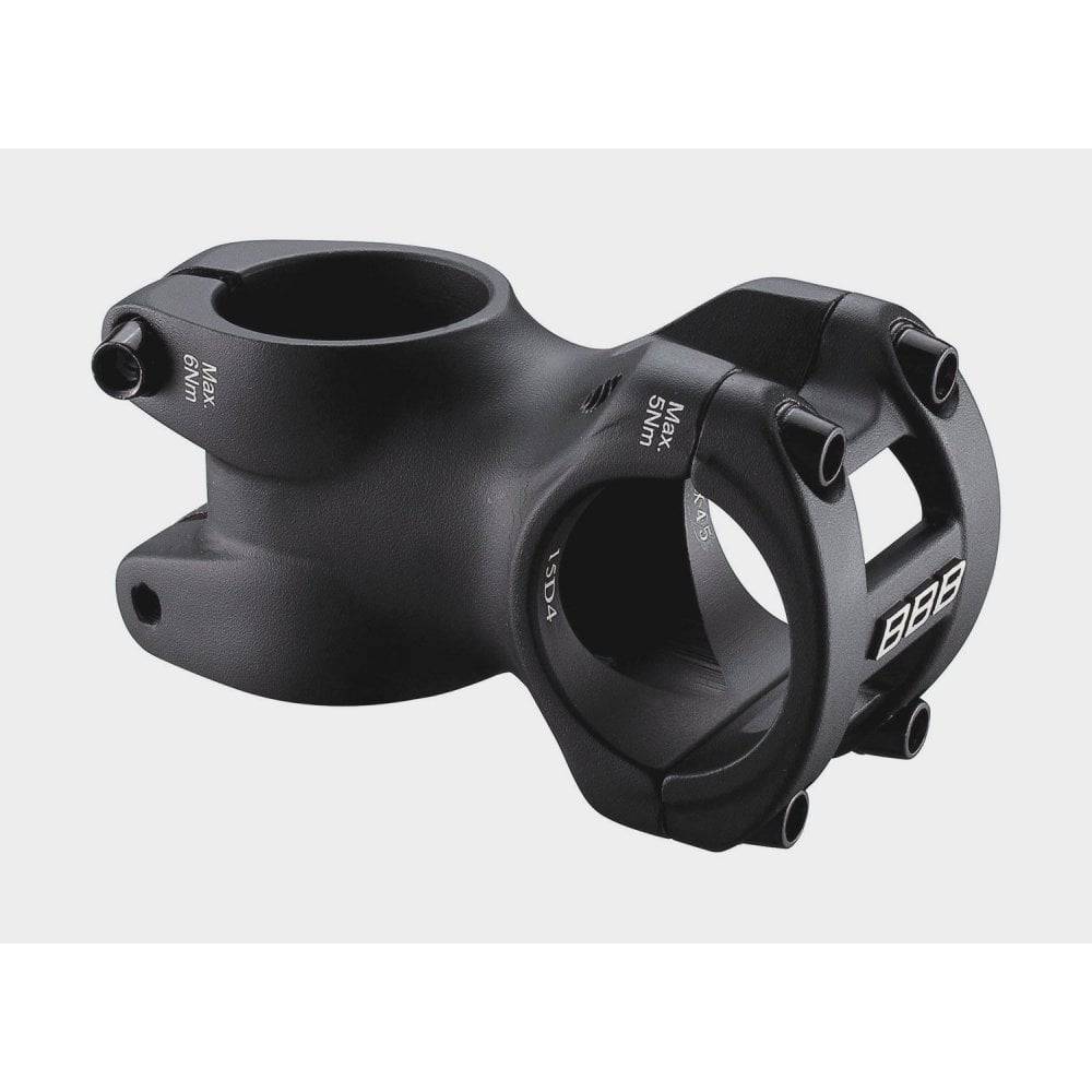 BBB Roadforce II Stem BHS-08 for 31.8mm oversized road handlebars with a 6° angle, bike components for performance riding.